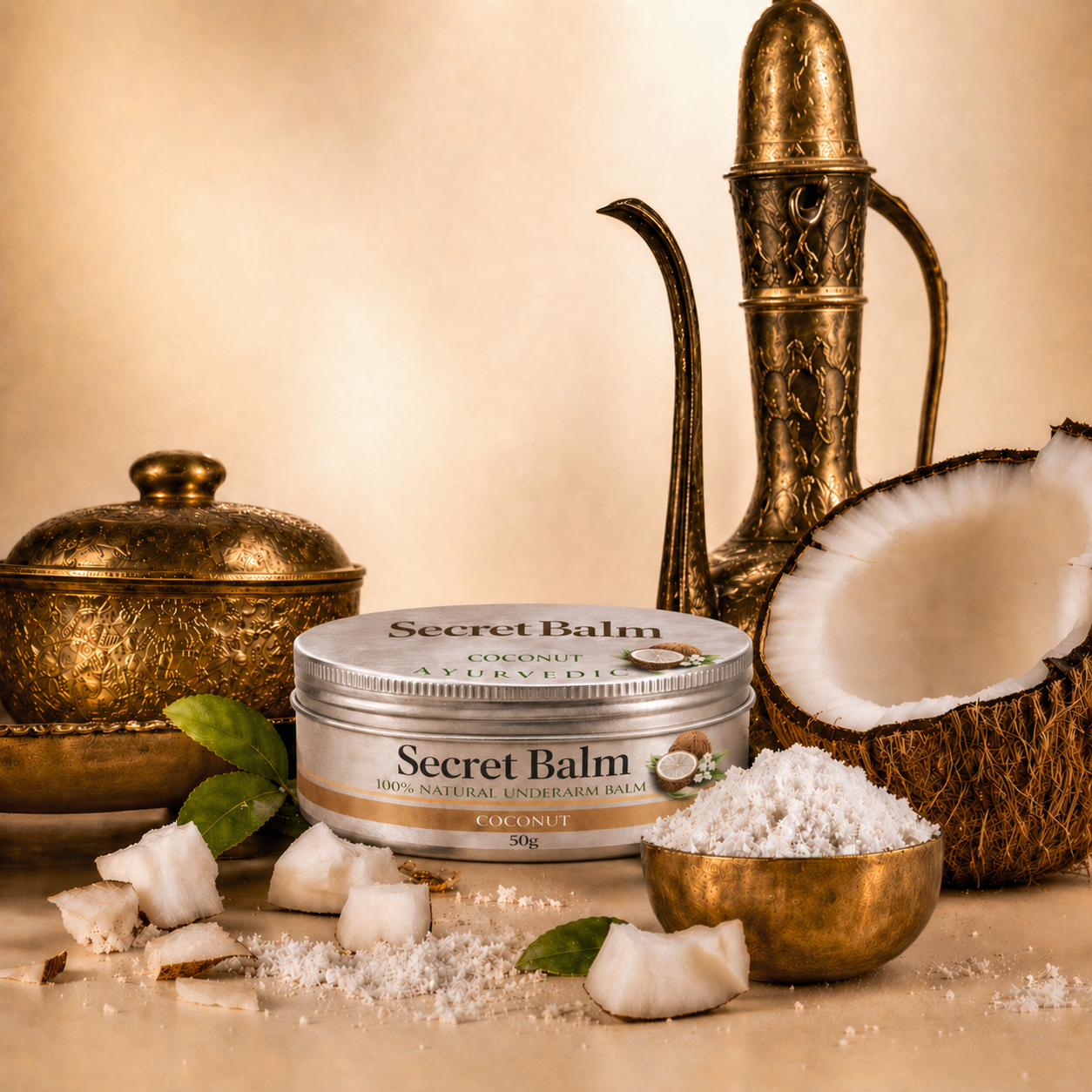 Coconut Natural Underarm Balm (Soft & Sweet)