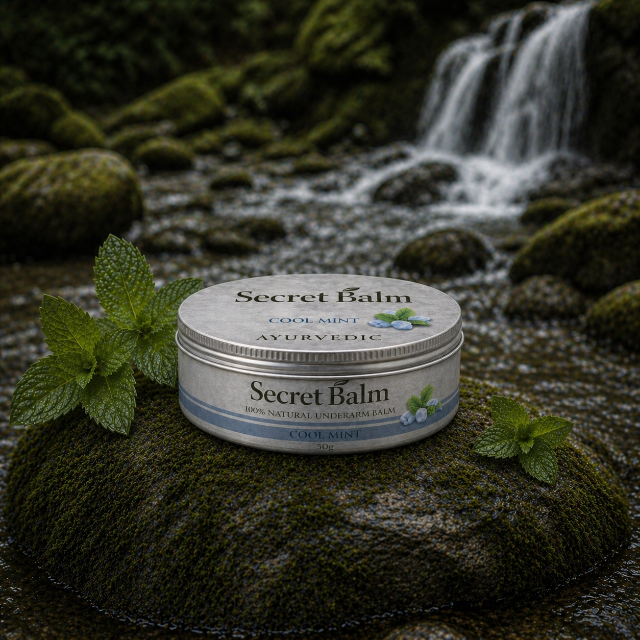 Cool Mint Natural Underarm Balm (Cooling & Strong)